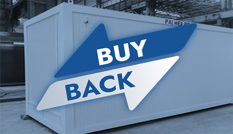 Buy Back de conteneurs