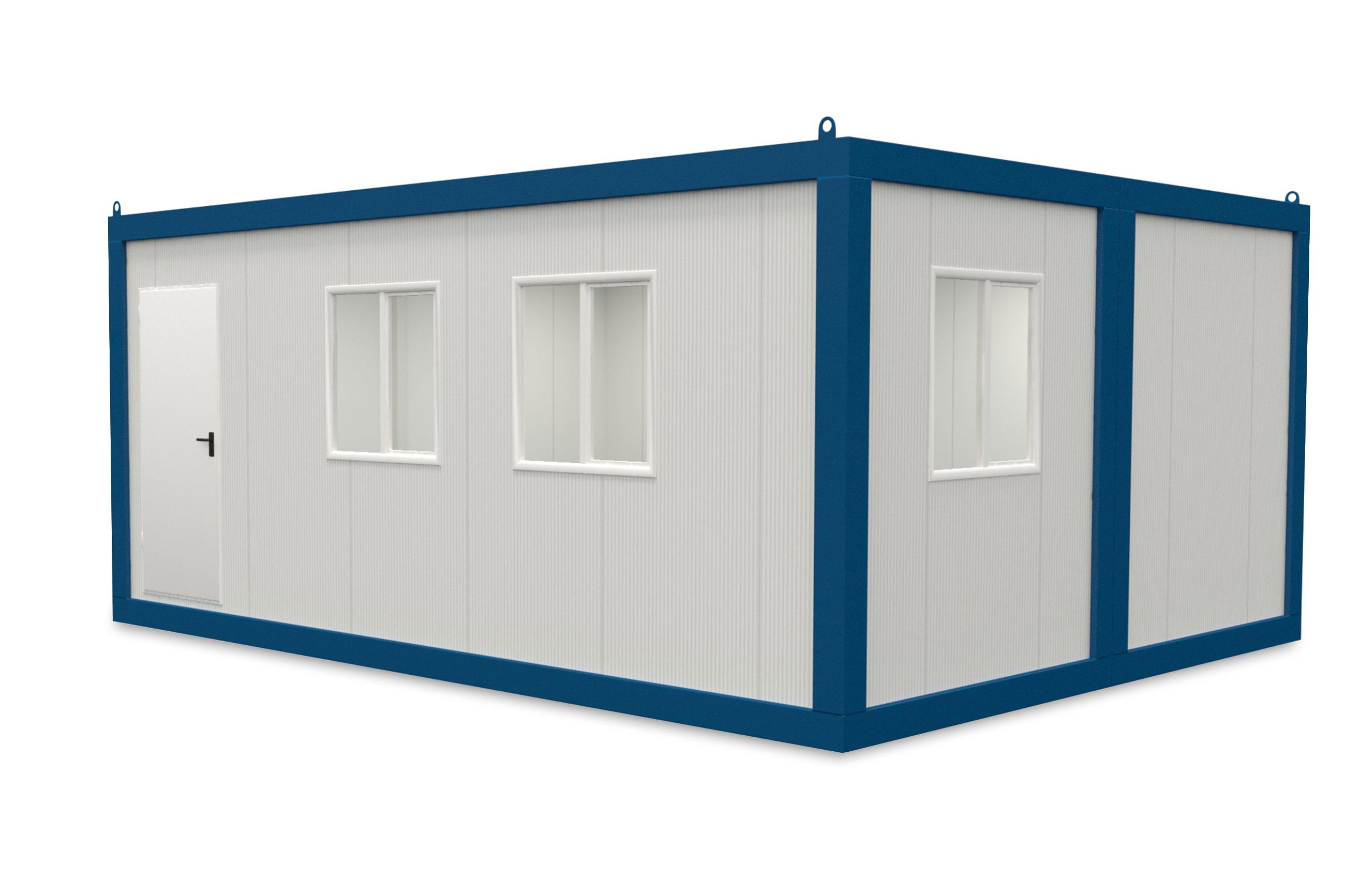 Conteneur Modulaire 6x4.8m HI-FIX 1 Porte 3 Fenêtres