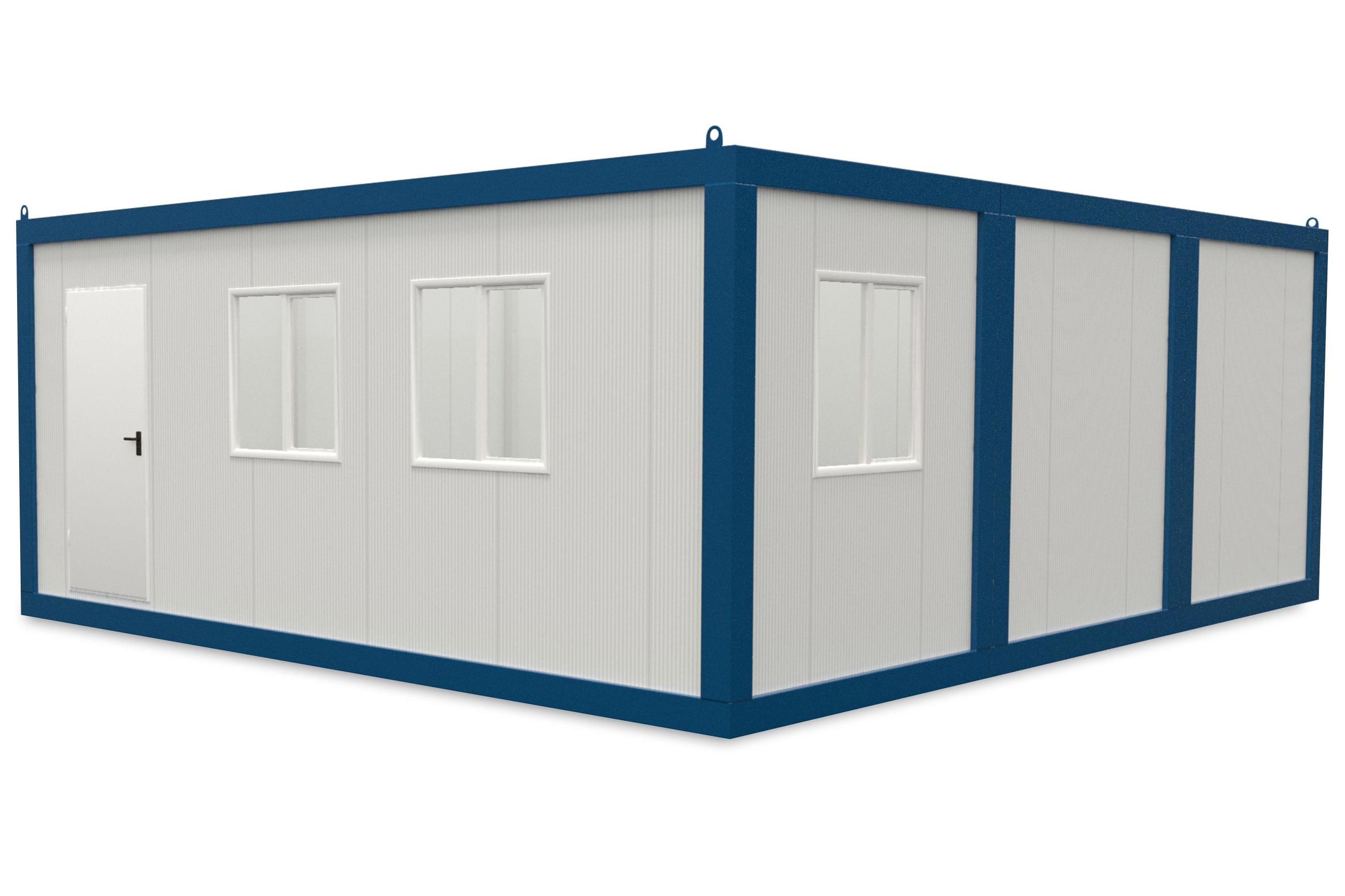 Conteneur Modulaire 6x7.2m HI-FIX 1 Porte 3 Fenêtres